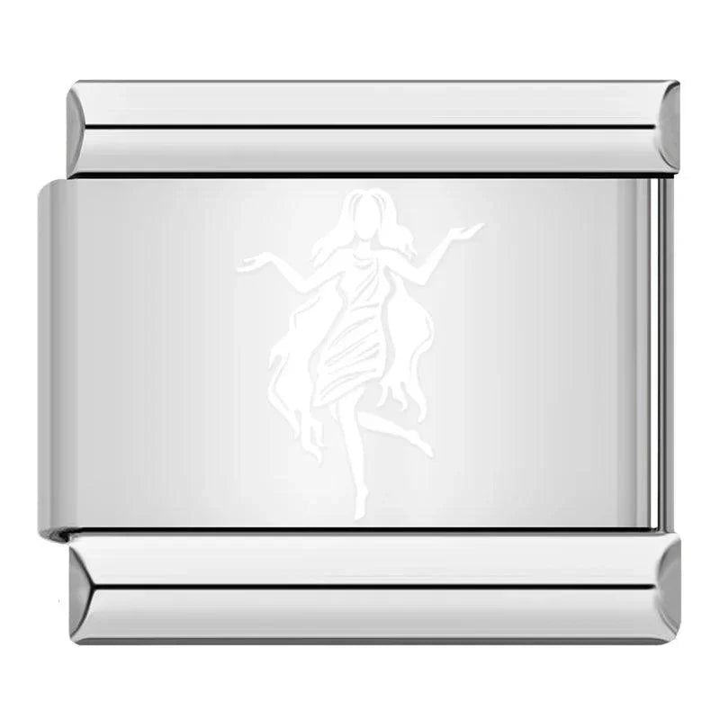 Virgo, on Silver - Charms Official