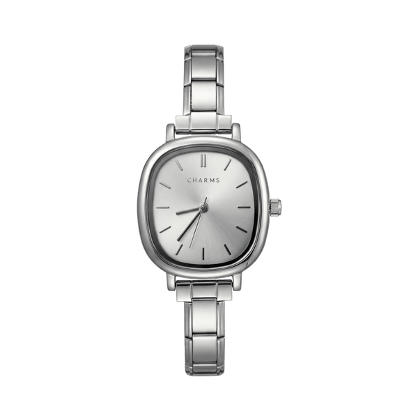 Montre Capri argent – édition cadran blanc