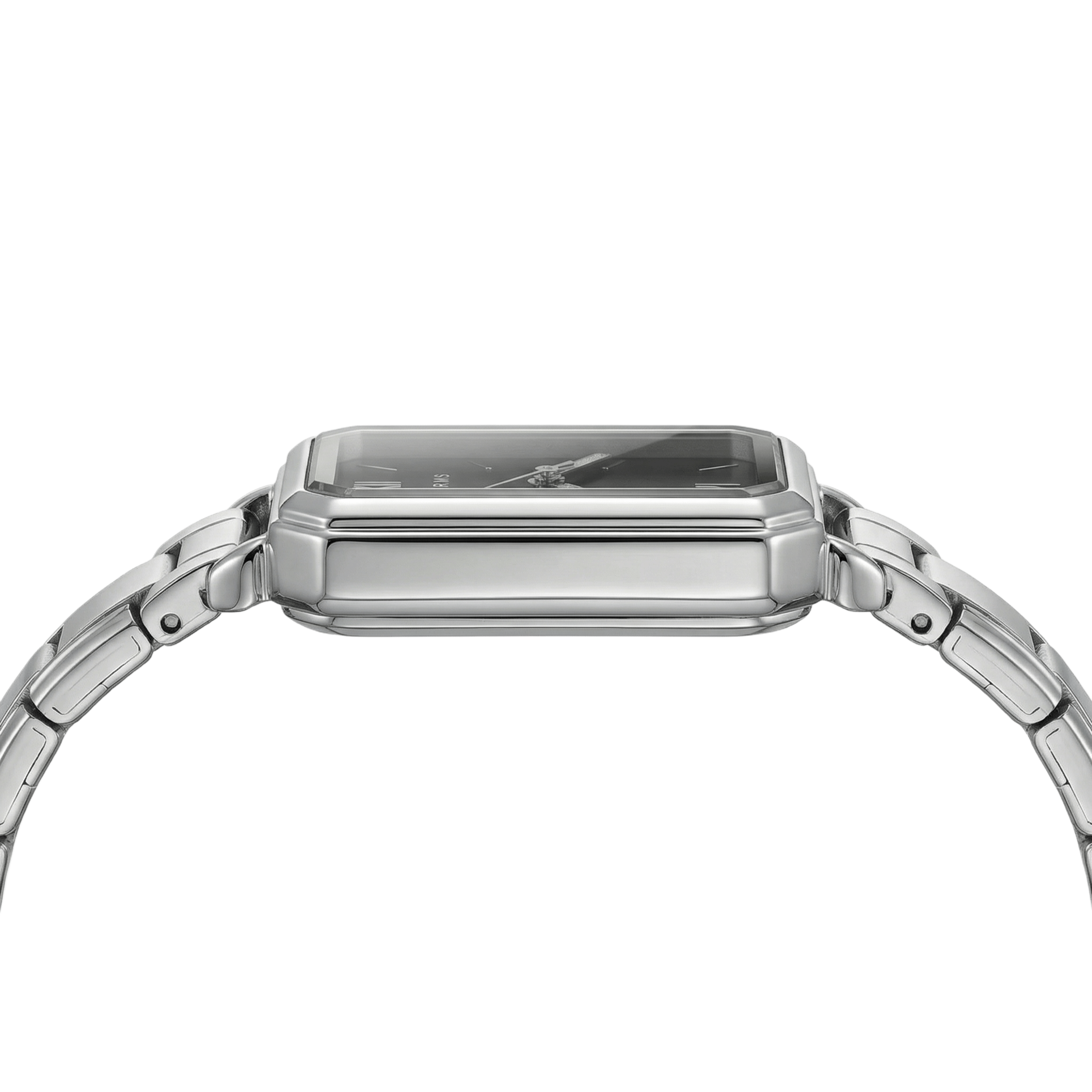 Como – Édition argentée cadran noir