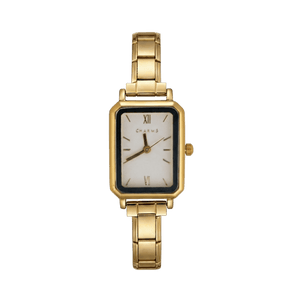 Montre Como or – édition cadran blanc
