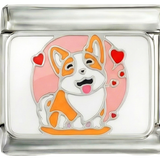 corgi en argent