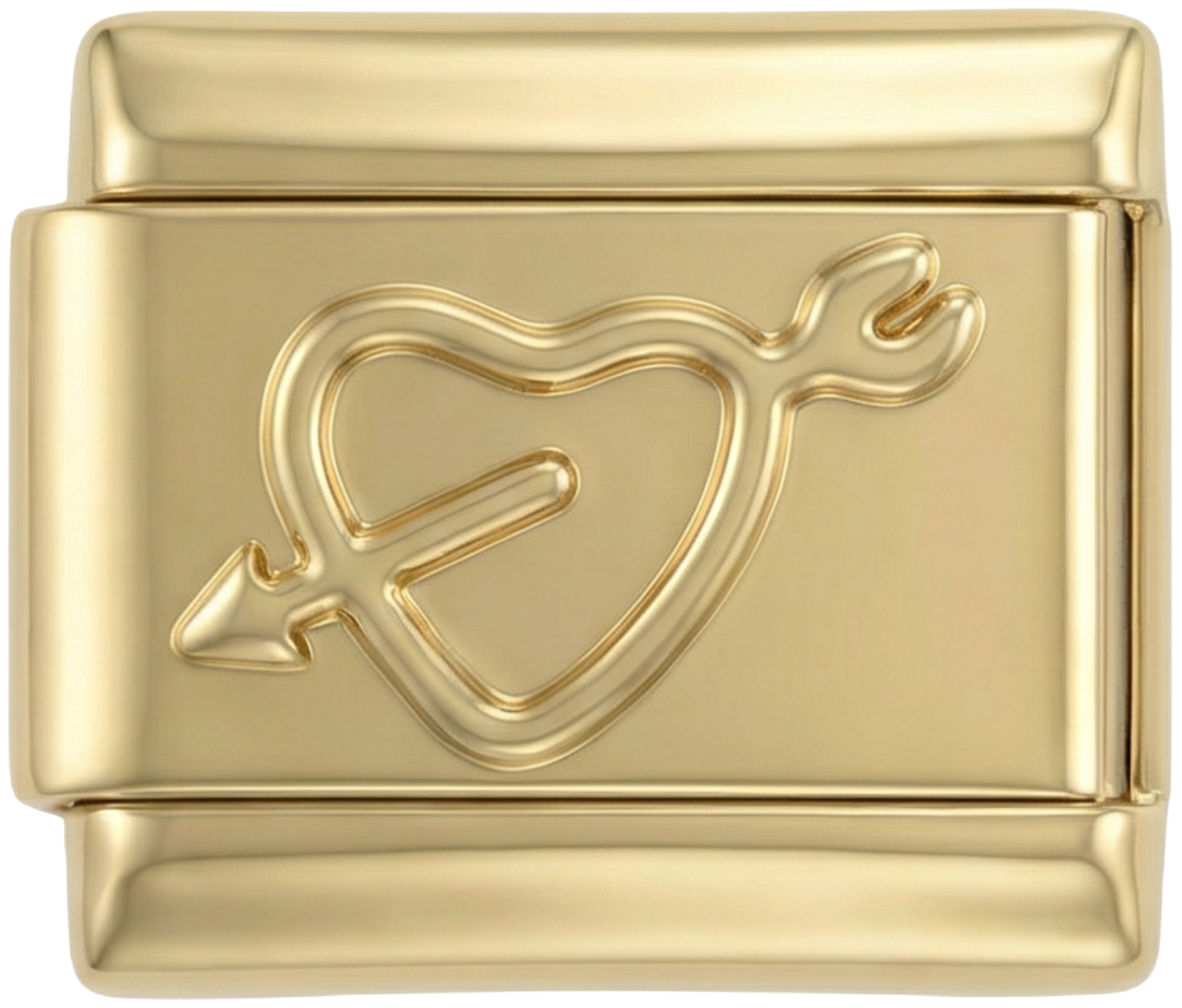 Gold Heart with Arrow on Gold - Gold-Heart-with-Arrow-on-Gold.png