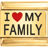 À ajouter - J'aime ma famille, en or