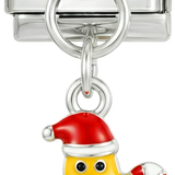 Christmas Gingerbread, on Silver - christmas-gingerbread-on-silver.png