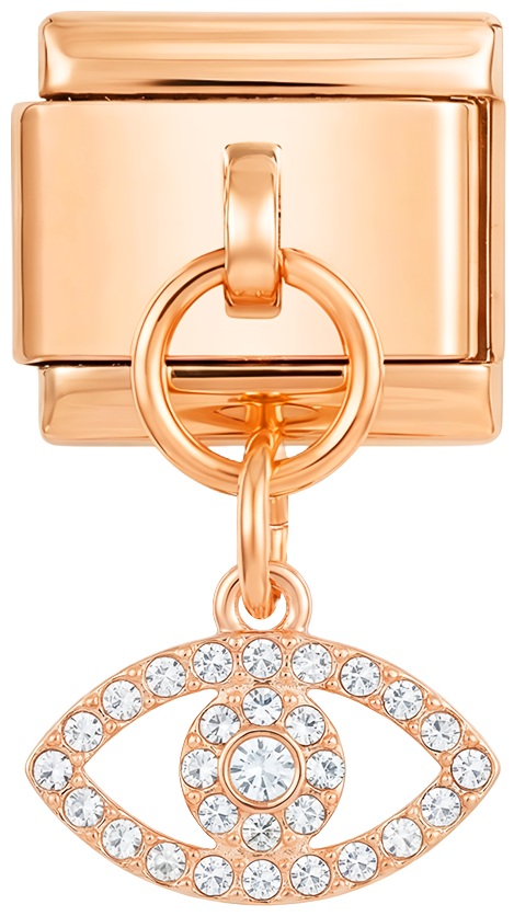 Eye with White Stone on Rose Gold - eye-with-white-stone-on-rose-gold.png