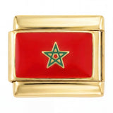 Maroc sur fond doré