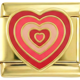 Pink Growing Heart on Gold - pink-growing-heart-on-gold.png