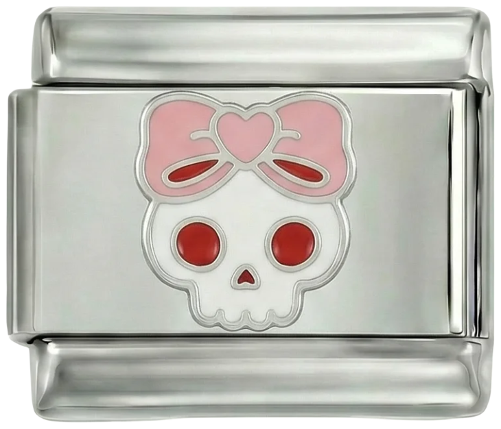 Skull with Pink Bow - skull-with-pink-bow.png